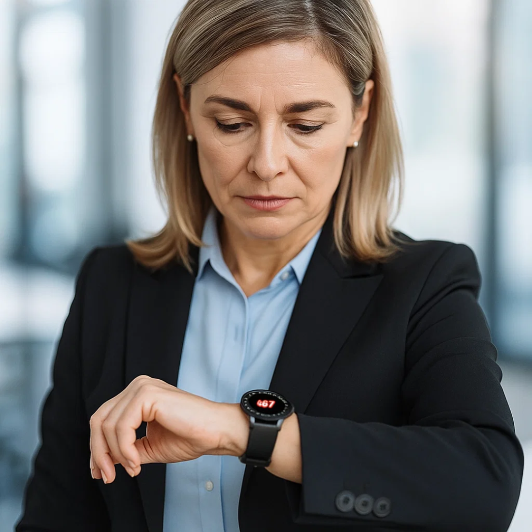 Sandsberg | CardioSense – Medizinische ECG-Smartwatch mit Osram-Sensor & 24/7 Gesundheitsüberwachung