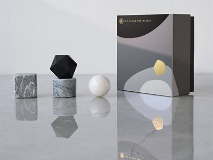 Sandsberg | Wiederverwendbares Getränkekühlsteine-Set, für Wein, Bier, Sekt, Limonade, Saft & mehr