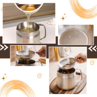 2-in-1 Fritteuse aus Edelstahl