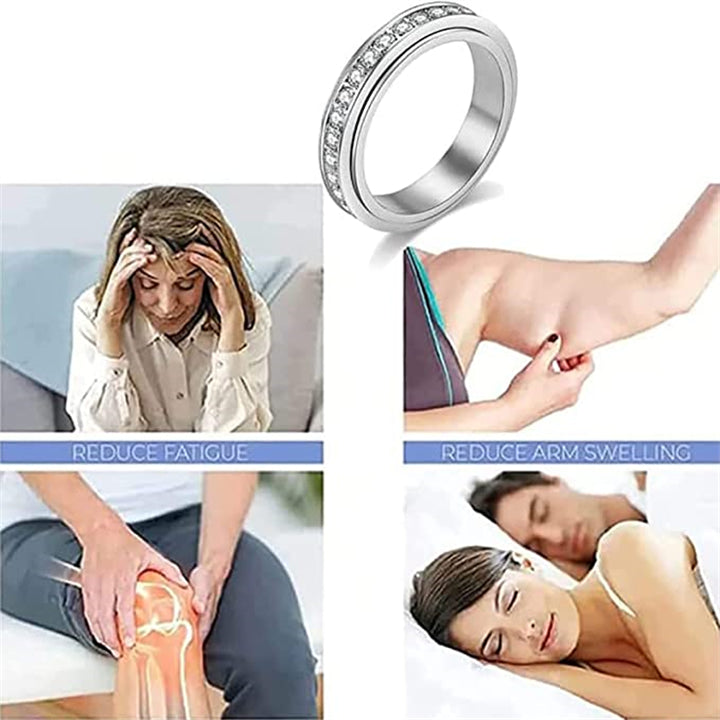 Sandsberg | Thermogenischer Moissanit-Drehring