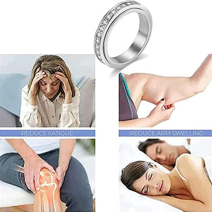 Sandsberg | Thermogenischer Moissanit-Drehring