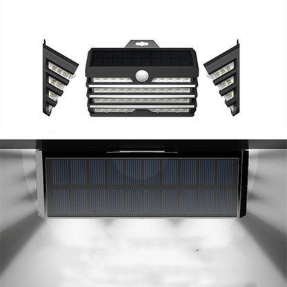 Sandsberg | Wasserdichte & Bewegungsaktivierte Solarleuchte, für Garten, Hinterhof, Terrasse, Patio, Garage