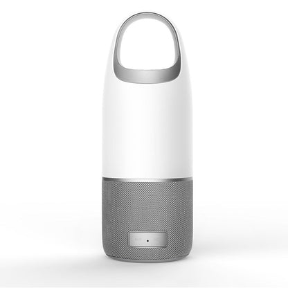 Sandsberg | Wireless Portable Mini Bluetooth Lautsprecher, mit Stereo, bunten Lichtern, einstellbarer Helligkeit, Powerbank, AUX-Audioeingang und Unterstützung für Speicherkarte, zum Fahren, Urlaub, Sport und mehr