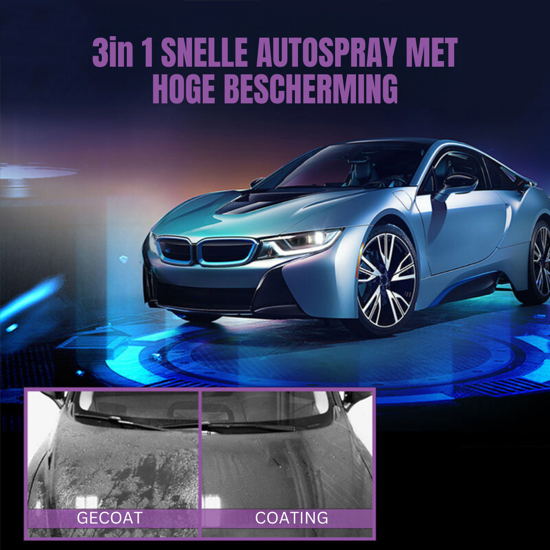Auto Shine | Leistungsstarker Spray für Schnellen und Langlebigen Schutz von Autos