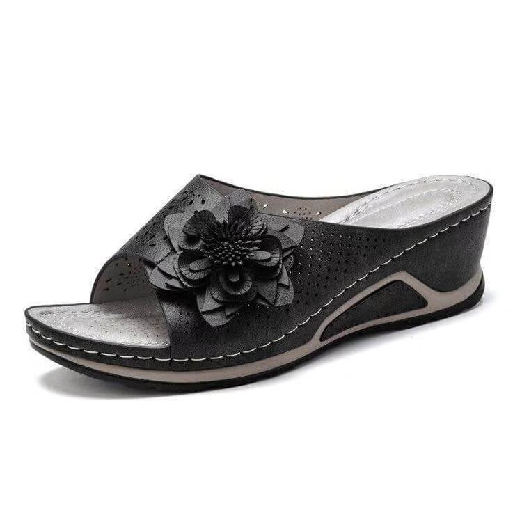【Heißer Verkauf】 Orthopädische Sandalen mit Fußgewölbeunterstützung aus weichem Leder