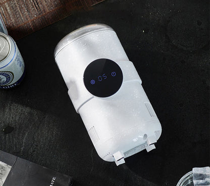 Sandsberg | Mini & Tragbarer Elektrischer Getränkekühler und -heizer Becherhalter, 5¬∞C bis 55¬∞C, für Bier Milchtee & Mehr