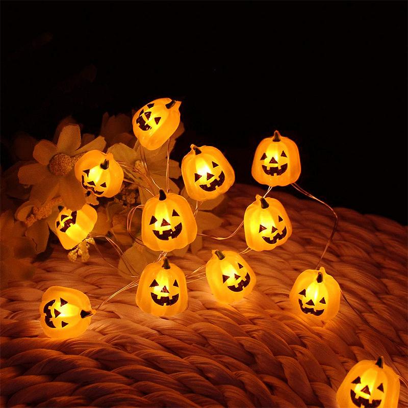 Halloween Kürbis Lichterketten