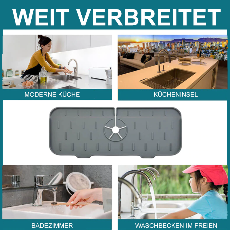 Silikon Wasserhahn Griff Tropffänger Ablage- 🔥🔥Vorverkauf für eine begrenzte Zeit mit dem niedrigsten Rabatt