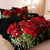 Layers - Romantische Rose Blumen Druck Bettbezug Bettwaren Set
