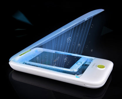 Sandsberg | Tragbarer multifunktionaler UV-Handysterilisator, mit UV/Ozon-Doppelsterilisation, für Ohrringe, Kopfhörer, Masken, Uhren und mehr