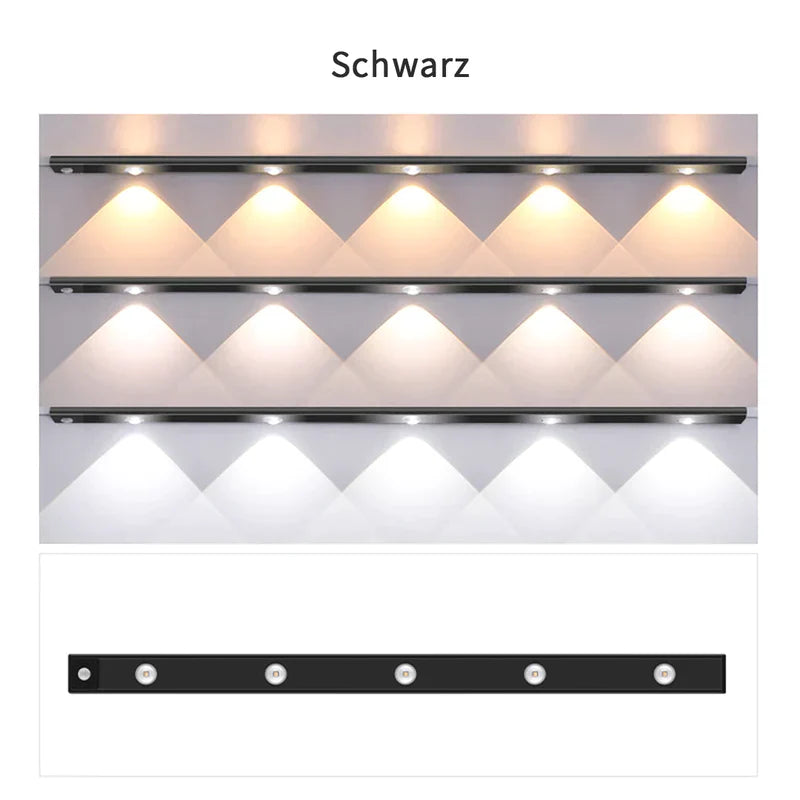 LED Light - Aufladbare LED Lichtleiste mit Bewegungssensor