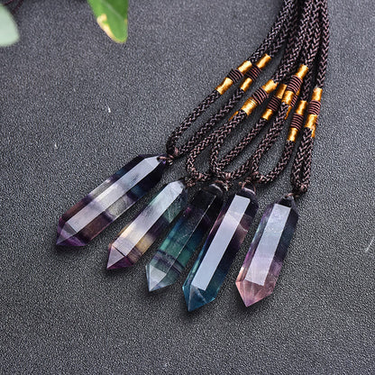 Sandsberg | Natürliche Kristall-Amethyst-Heilungs-Halskette - Lyra