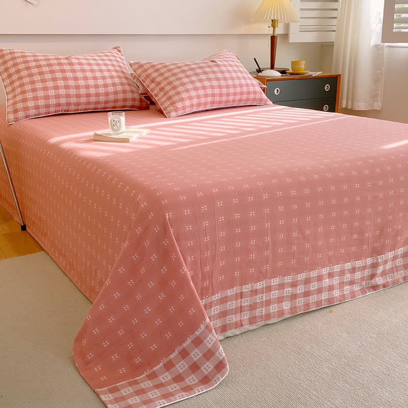 Atmungsaktive Tagesdecke aus Baumwollgaze im modernen Stil