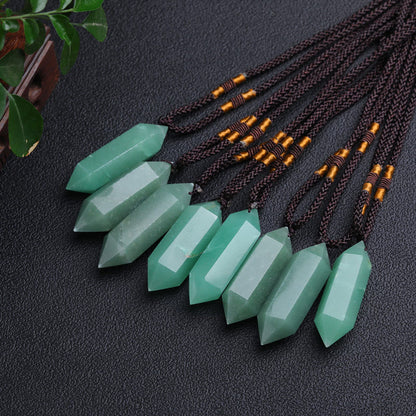 Sandsberg | Natürliche Kristall-Amethyst-Heilungs-Halskette - Lyra