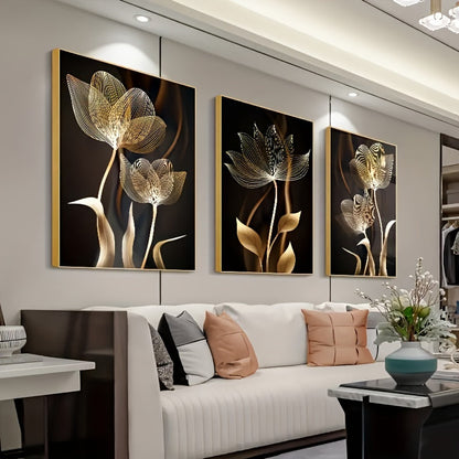 Sandsberg | FloraDream - Luxe Canvas Blumen Wandbehang