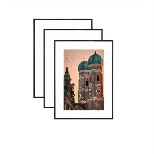 Sandsberg | FrameCraft - 3-teilige schwarze Bilderrahmen-Set