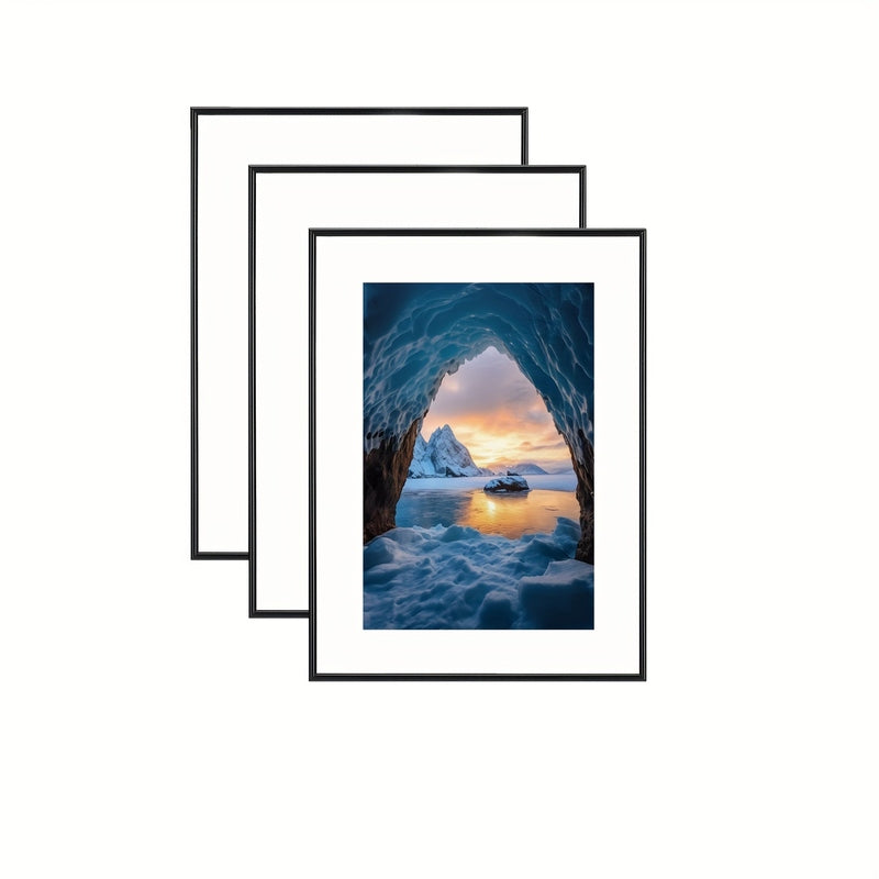 Sandsberg | FrameCraft - 3-teilige schwarze Bilderrahmen-Set