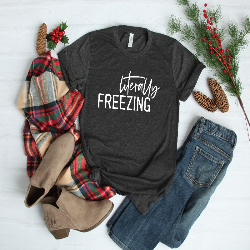 Wörtlich Gefrierendes Shirt, Weihnachtshemd
