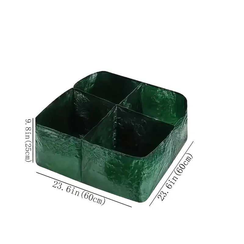 Sandsberg | Pflanzsack mit Mehrfachfächern – Robuste Gartenaufbewahrung für Pflanzen und Kräuter