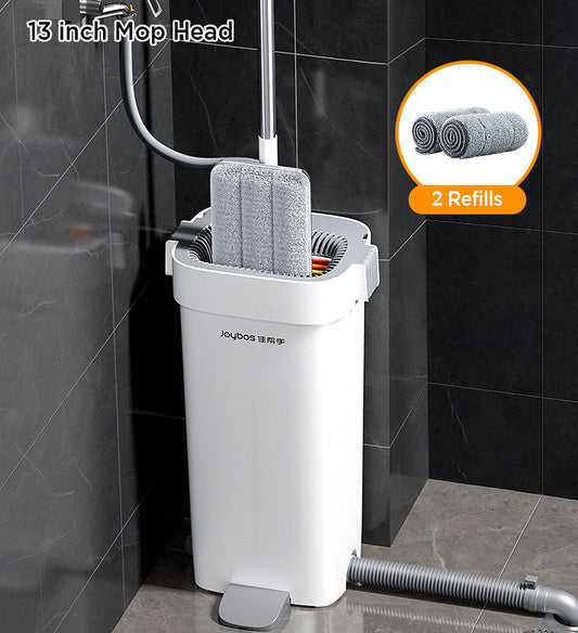 Flachwischer Hands-Free mit Wassereimer Z60