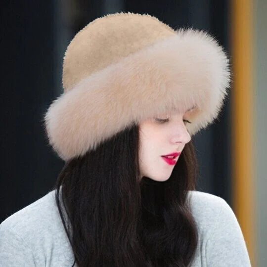 👒Winterpelzmütze für Damen