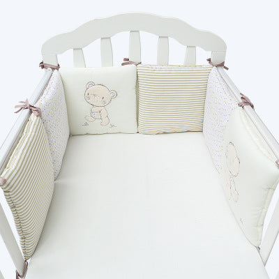 Babybett mit freier Kombination aus Baumwollbett