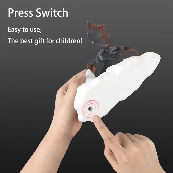 Sandsberg | Feuer-spuckende Drachenlampe