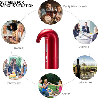 Sandsberg | Elektrischer Weinbelüfter Ausgießer Spender