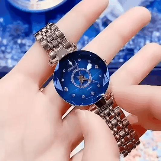 💝Aktion💖Sternenklare Damen-Edelstahluhr🎁💥2 kaufen, 10% Rabatt