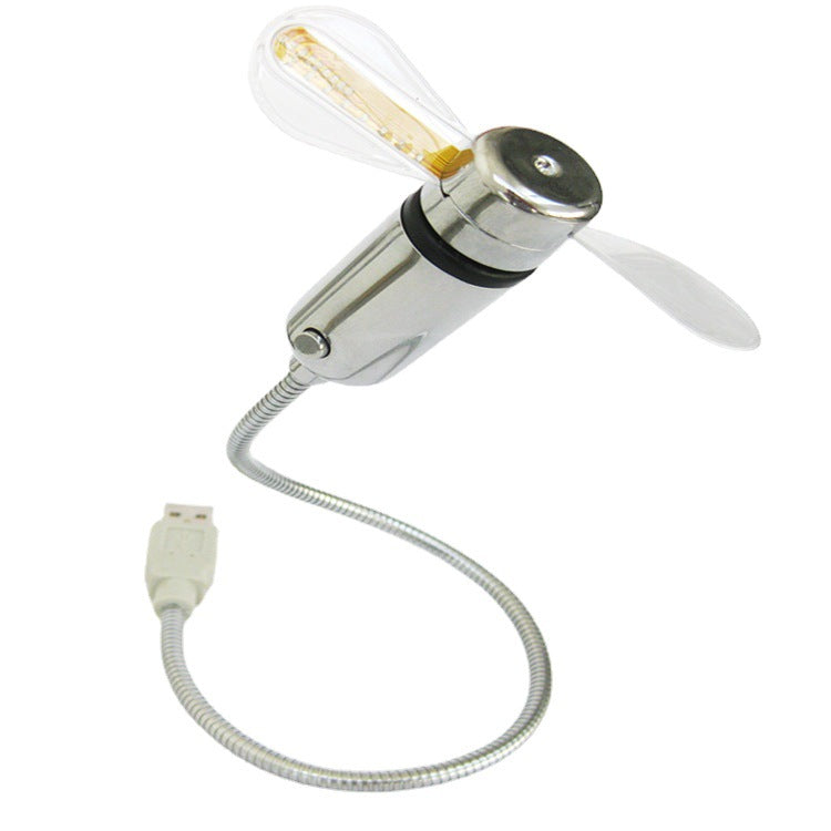 Neuer kreativer USB LED-Uhrenventilator