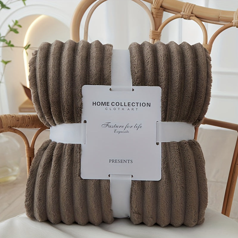 Luxe Flanell Polyester Decke – Ultimativer Komfort & Wärme