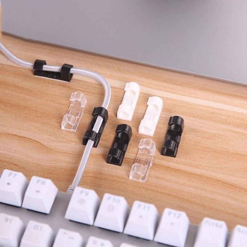 Flexible KabelOrganizer Set - Für einen Aufgeräumten Arbeitsplatz