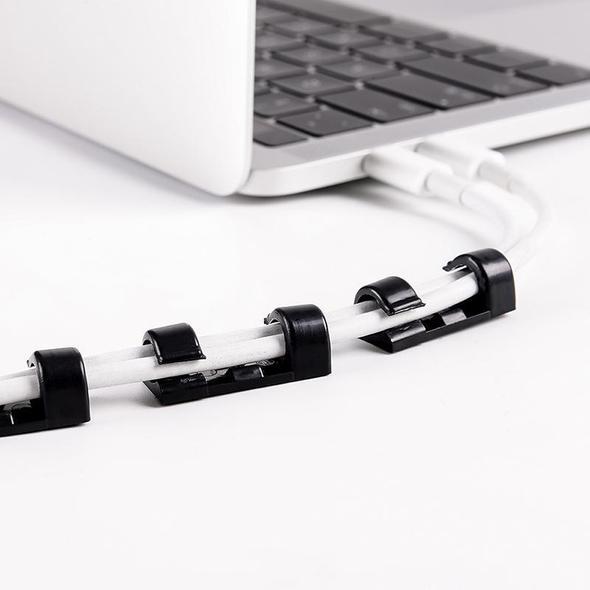 Flexible KabelOrganizer Set - Für einen Aufgeräumten Arbeitsplatz