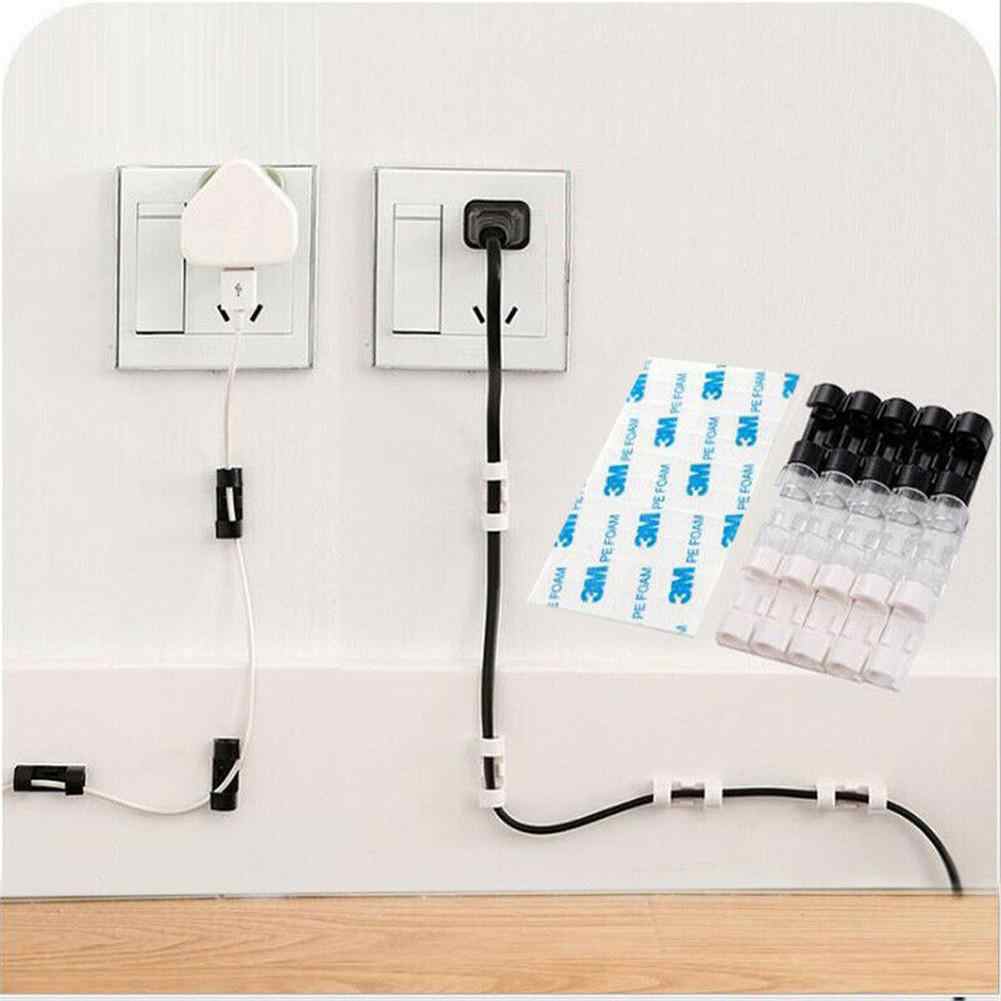 Flexible KabelOrganizer Set - Für einen Aufgeräumten Arbeitsplatz