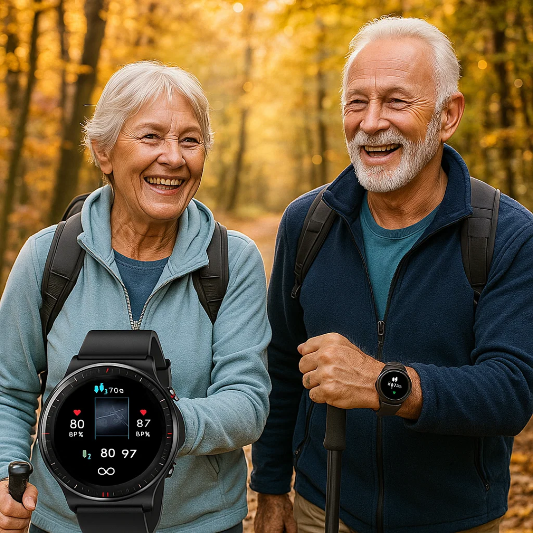 Sandsberg | CardioSense – Medizinische ECG-Smartwatch mit Osram-Sensor & 24/7 Gesundheitsüberwachung