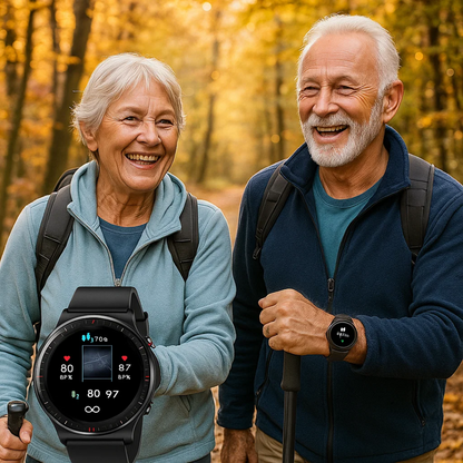 Sandsberg | CardioSense – Medizinische ECG-Smartwatch mit Osram-Sensor & 24/7 Gesundheitsüberwachung