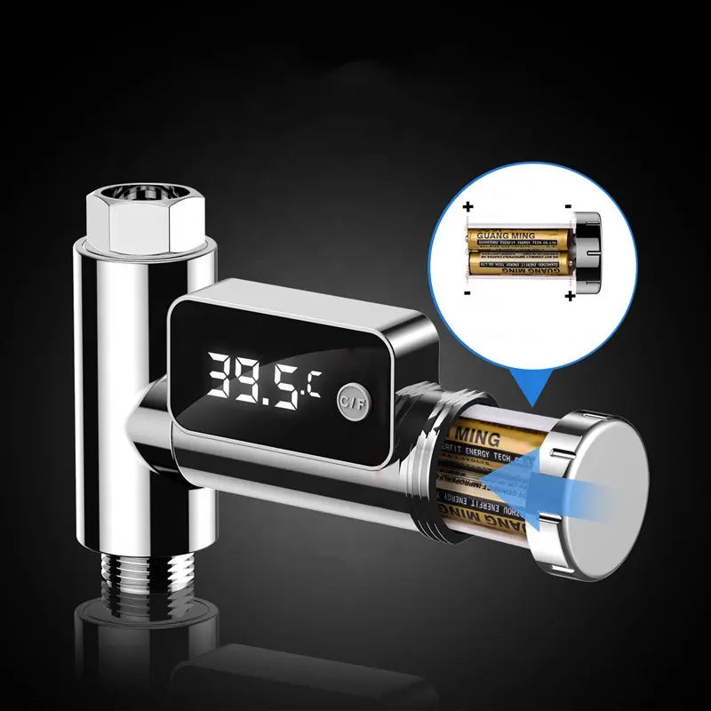 LED-Wassertemperaturanzeige für Duscharmatur