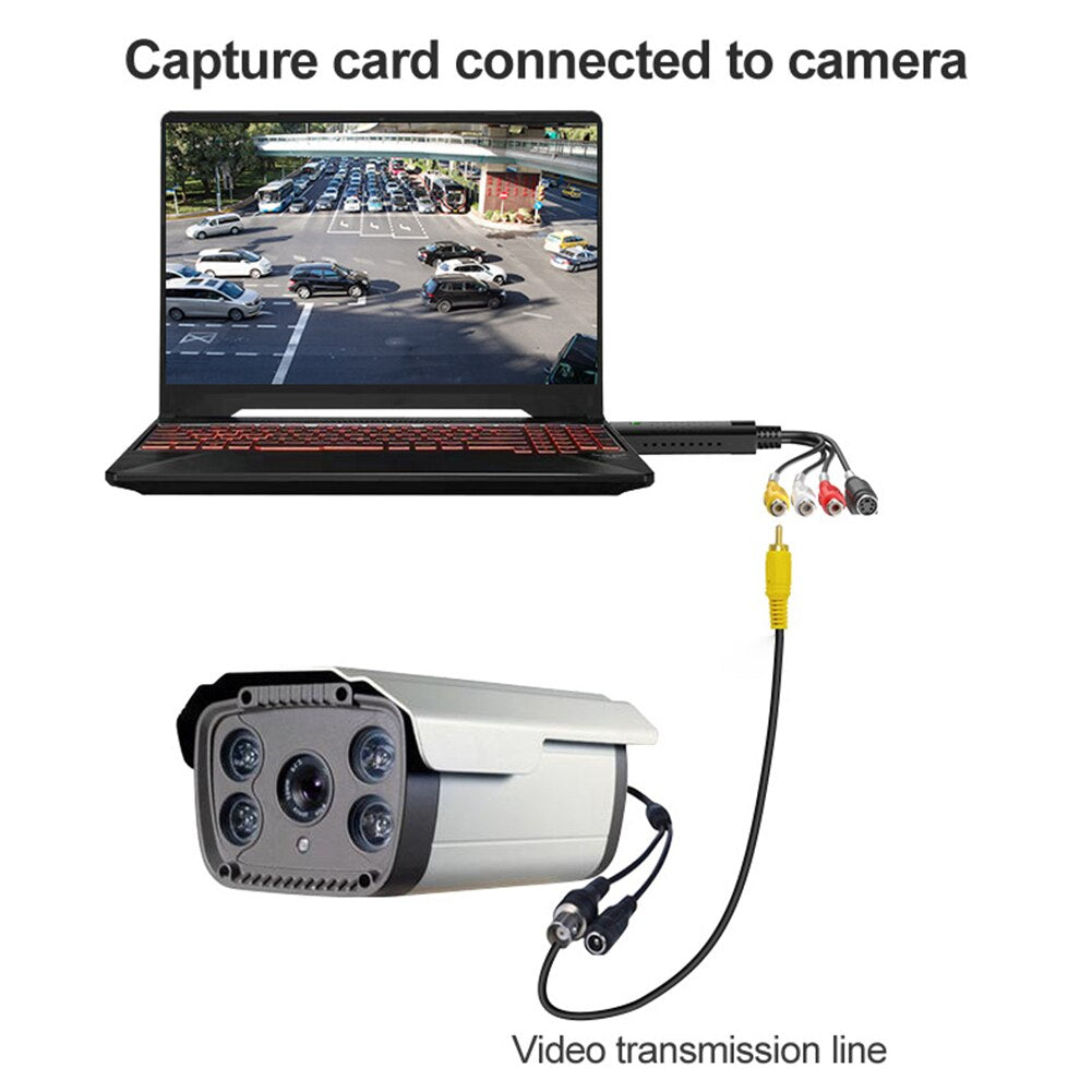 Tragbares USB RCA Videoaufnahmegerät