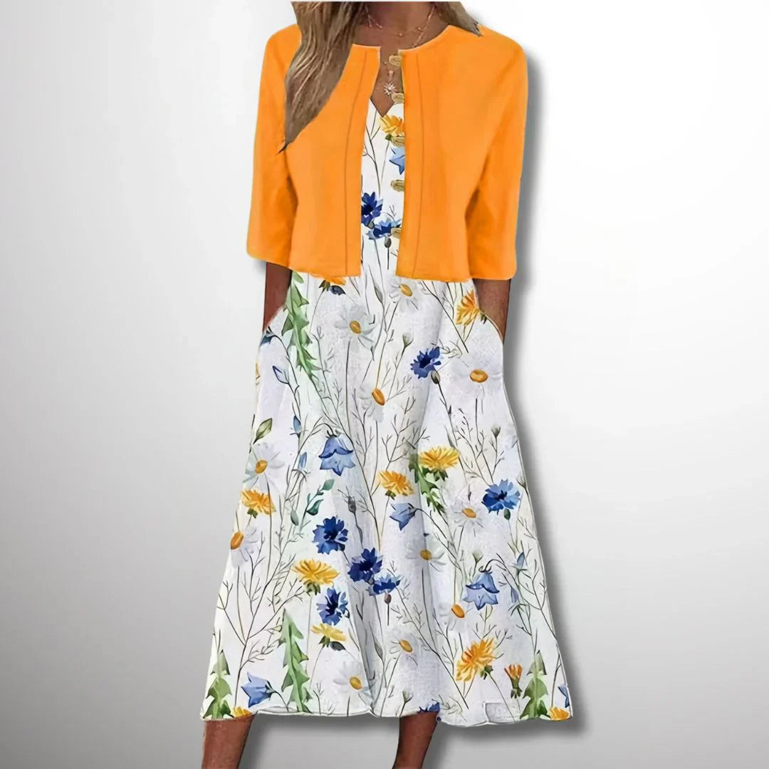 Schönes 2-teiliges Kleid für Damen
