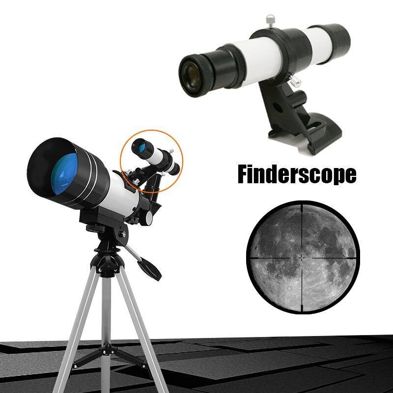 Sandsberg | 150X Hochleistungs-Zoom-HD Stellina-Teleskop mit Stativ