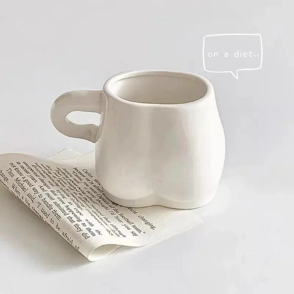 Big Belly Fat Keramik Kaffeetasse