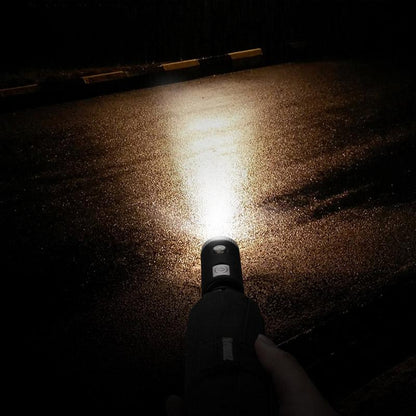 Sandsberg | Automatischer Faltregenschirm mit reflektierendem Rand
