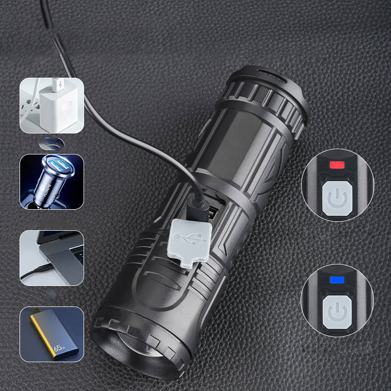 Starke Taschenlampe mit Zoom