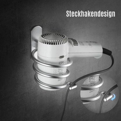 Sandsberg | Bad Aluminium Multifunktionaler Haartrocknerhalter