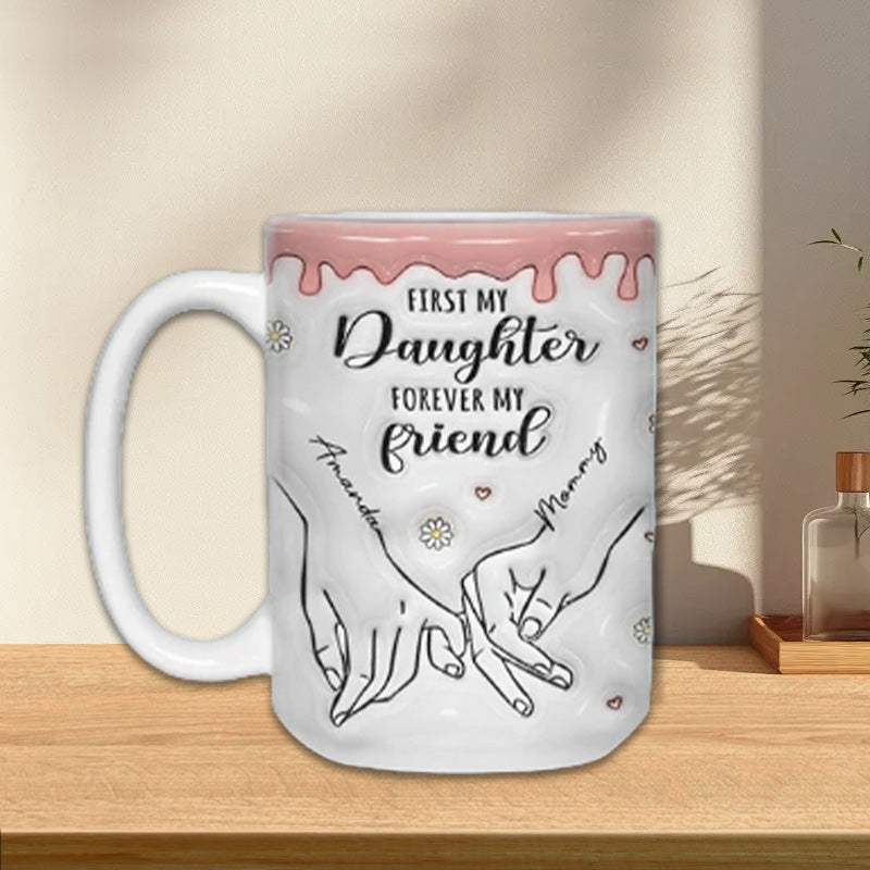 Bedruckte Keramiktasse