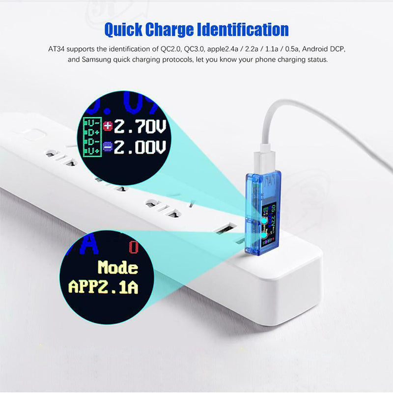 USB-Tester Strom Spannungs Messgerät Detektor