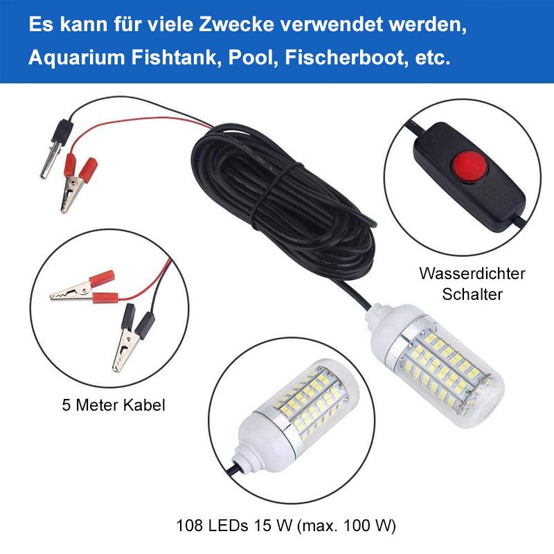 12V LED Fischen-Licht