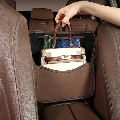 Sandsberg | Autositzlücke Kunstpelz Aufbewahrung Hängetasche Netzorganisator