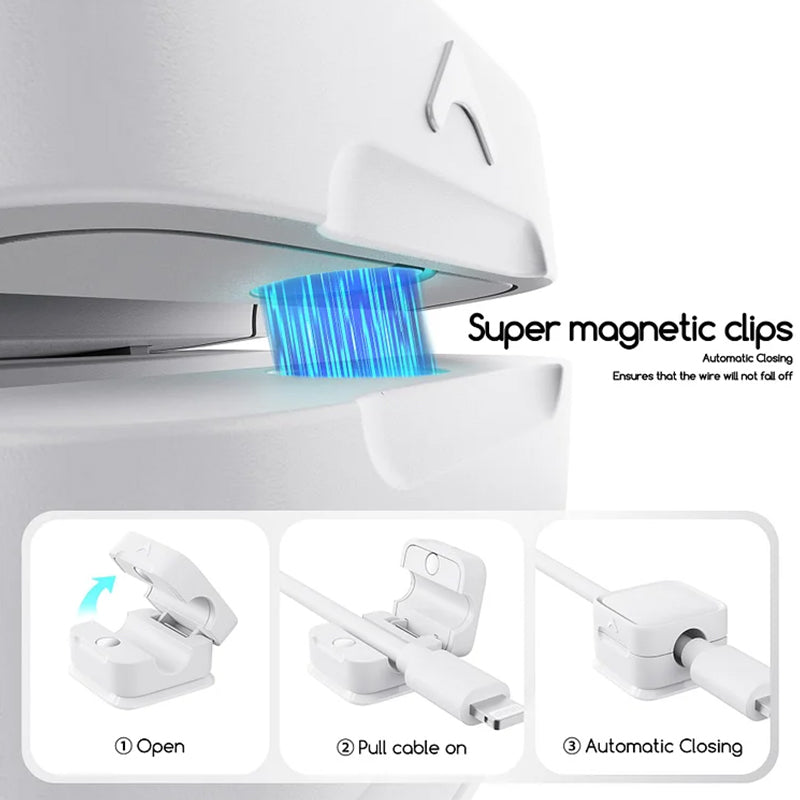 Ladegerät-Kabel Magnetisches Kabel-Organizer Aufbewahrungshalter