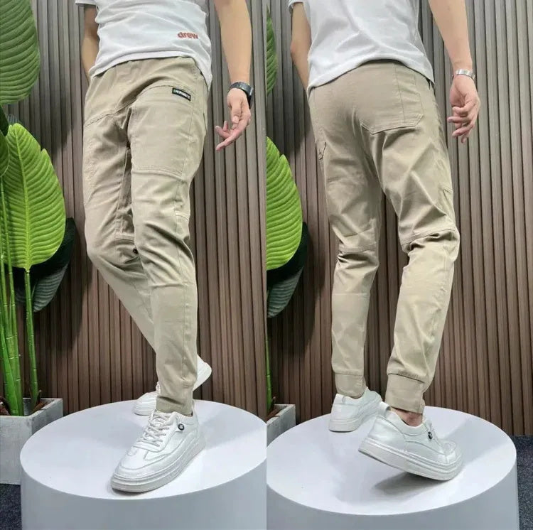 Herren High Stretch Skinny Cargo-Hose